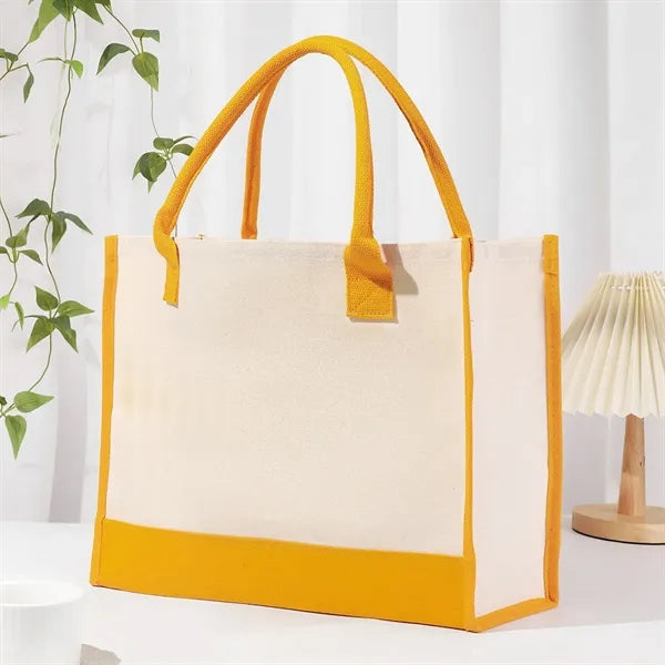 Stylish Printed Canvas Tote Bag with Over 100 Designs