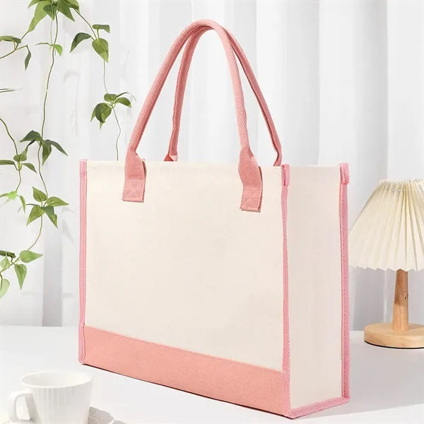 Stylish Printed Canvas Tote Bag with Over 100 Designs