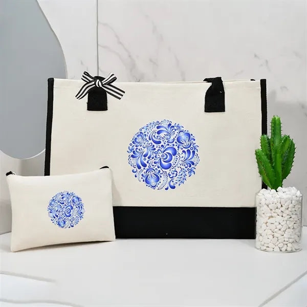 Stylish Printed Canvas Tote Bag with Over 100 Designs