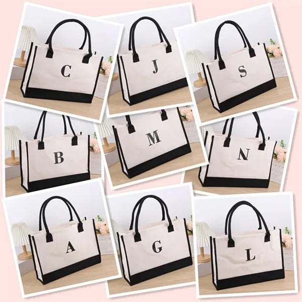 Stylish Printed Canvas Tote Bag with Over 100 Designs