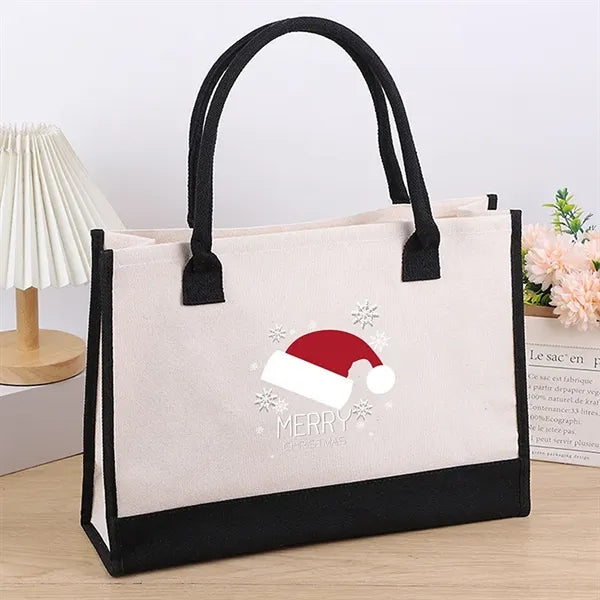 Stylish Printed Canvas Tote Bag with Over 100 Designs