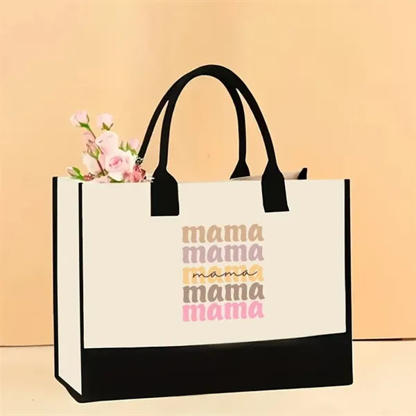 Stylish Printed Canvas Tote Bag with Over 100 Designs