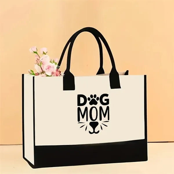 Stylish Printed Canvas Tote Bag with Over 100 Designs