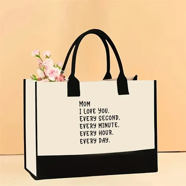 Stylish Printed Canvas Tote Bag with Over 100 Designs