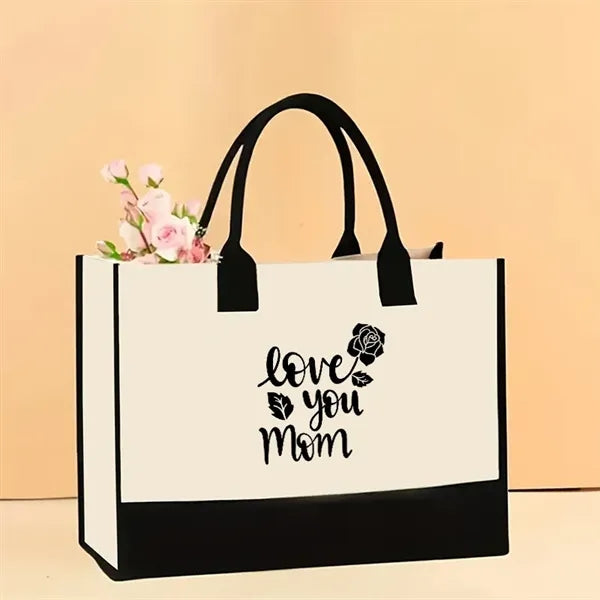 Stylish Printed Canvas Tote Bag with Over 100 Designs