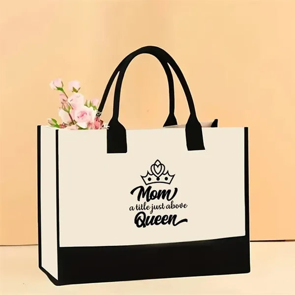 Stylish Printed Canvas Tote Bag with Over 100 Designs