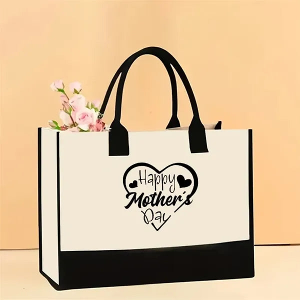 Stylish Printed Canvas Tote Bag with Over 100 Designs