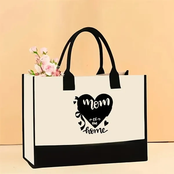 Stylish Printed Canvas Tote Bag with Over 100 Designs