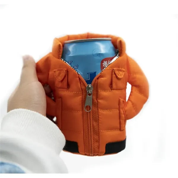Can Cooler Sleeve Insulator - Beverage Jacket