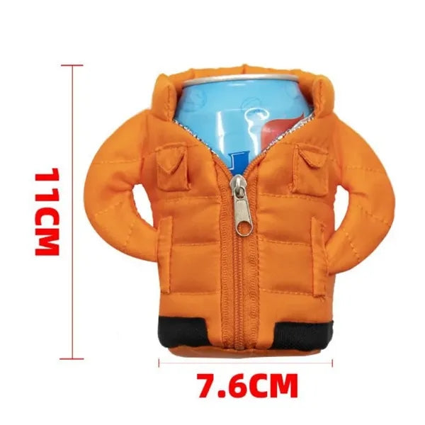 Can Cooler Sleeve Insulator - Beverage Jacket