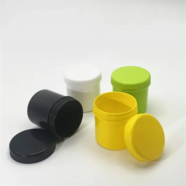 200ml plastic jar storage container wide mouth paste bottles