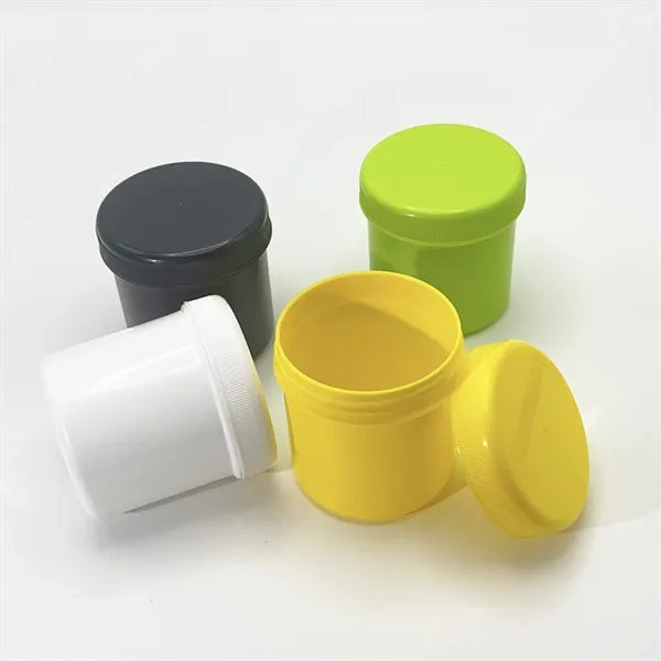 200ml plastic jar storage container wide mouth paste bottles