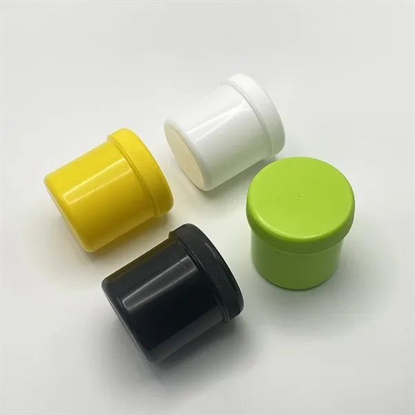 200ml plastic jar storage container wide mouth paste bottles