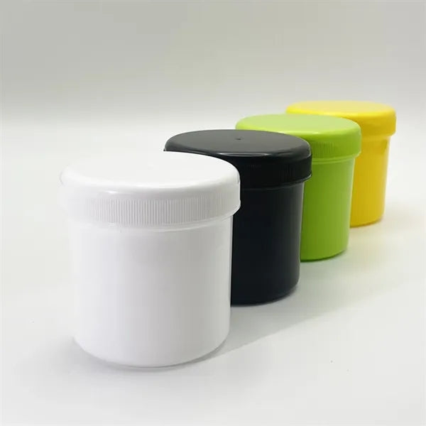 200ml plastic jar storage container wide mouth paste bottles