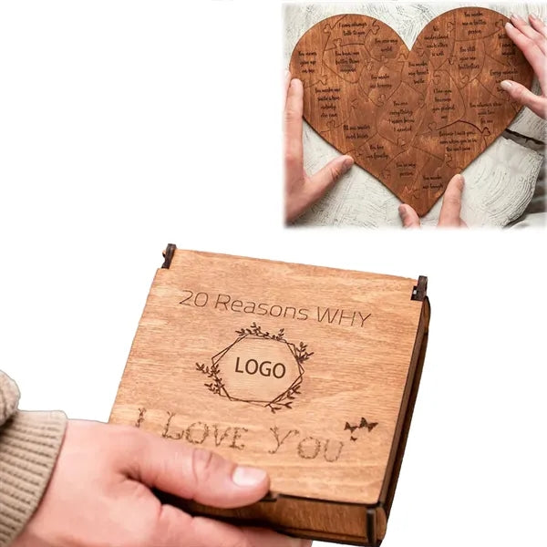 Wooden Heart Puzzle