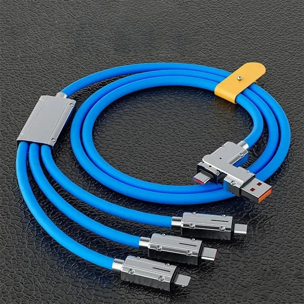 3.94ft 120W Multi Charge Data Cable Fast Charging For Mobile