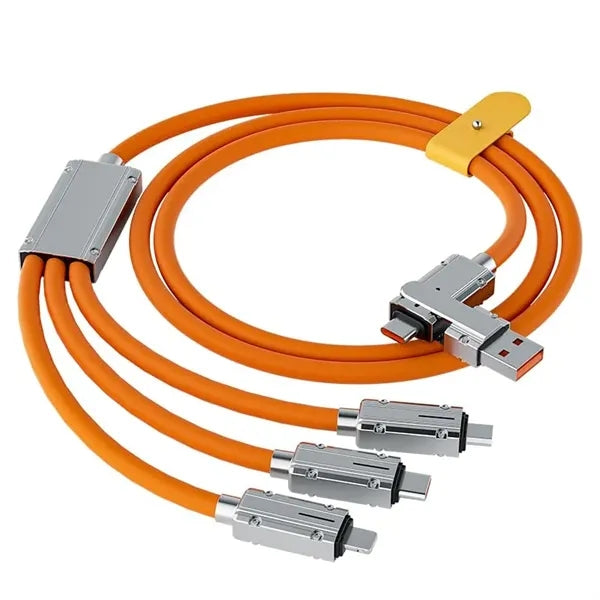 3.94ft 120W Multi Charge Data Cable Fast Charging For Mobile