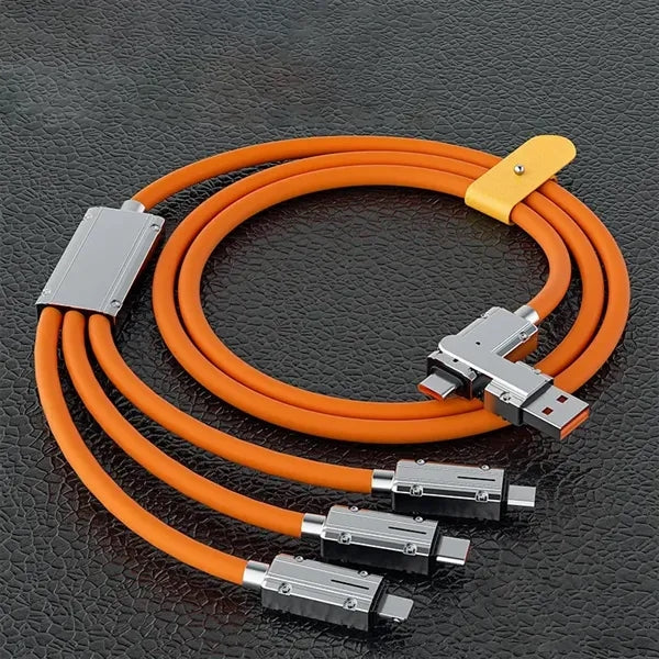 3.94ft 120W Multi Charge Data Cable Fast Charging For Mobile