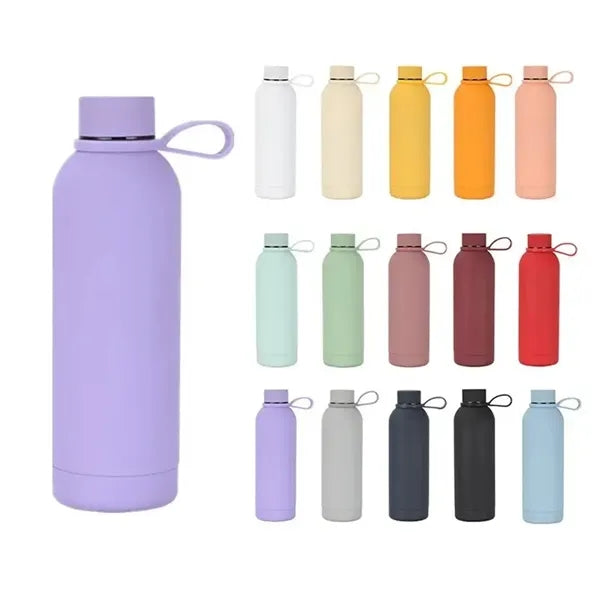 500ML 17 oz Tumblers Insulated Cup Water Bottle With Lid