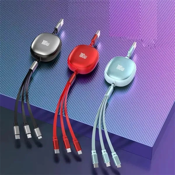 3 in 1 Charger Cable for Multiple Devices For Giveaway Gift