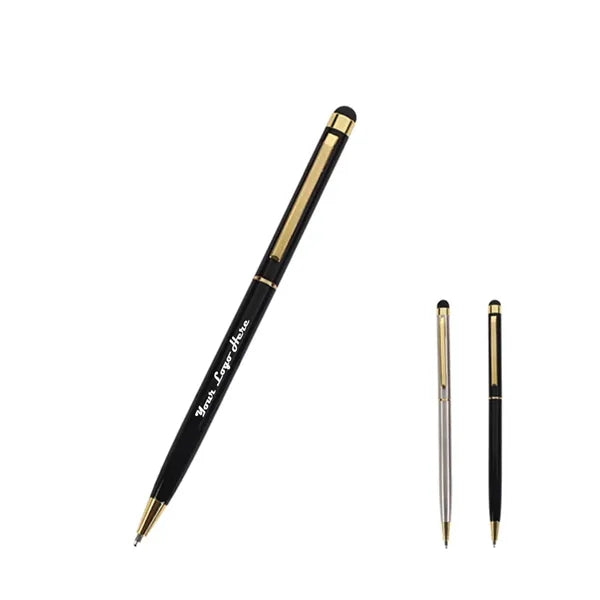 Metal Ballpoint Pen with Touch Screen Stylus
