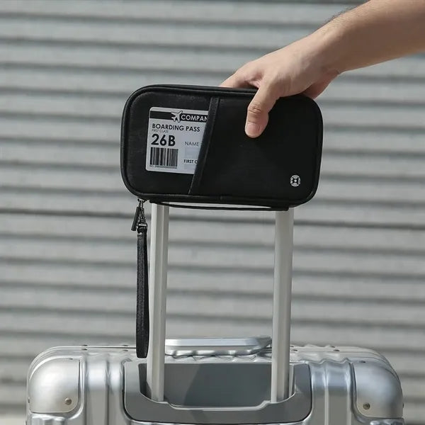 RFID Shielding Waterproof Travel Passport Holder Organizer