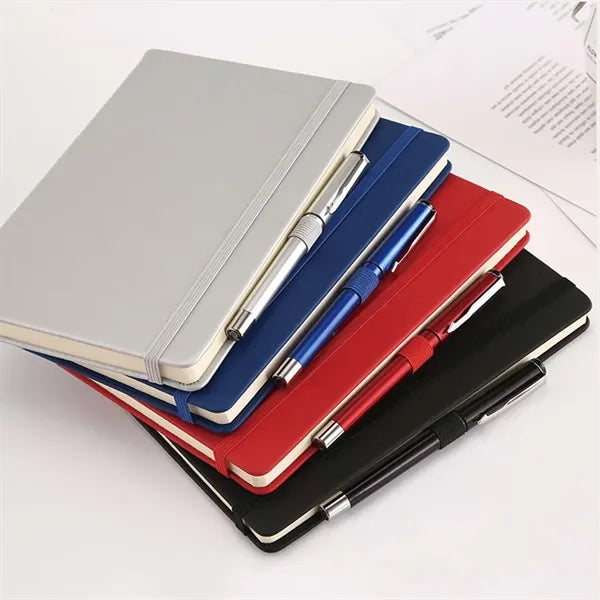 A5 PU Leather Notebook W/Debossed Logo