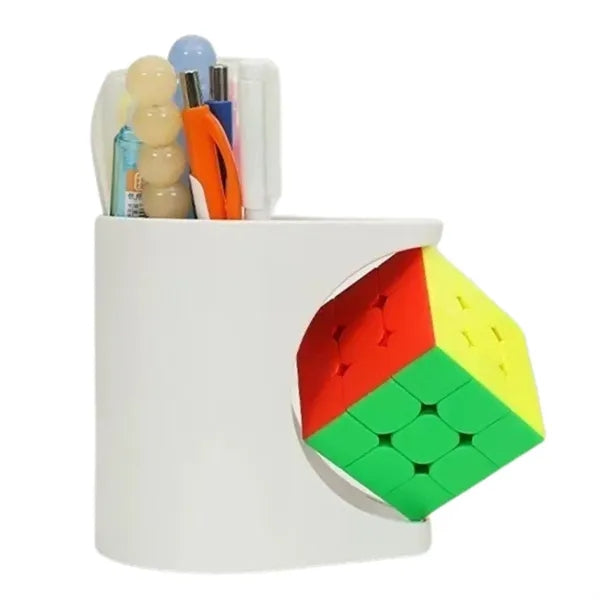 Unique and Creative Custom Rubik's Cube Pen Holder