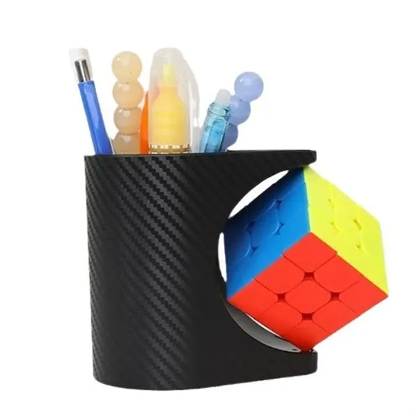 Unique and Creative Custom Rubik's Cube Pen Holder