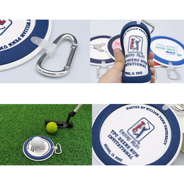 PVC Golf Hang Tag Putt Target