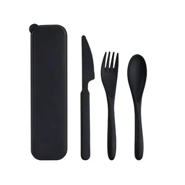 Portable Wheat Straw Cutlery Set