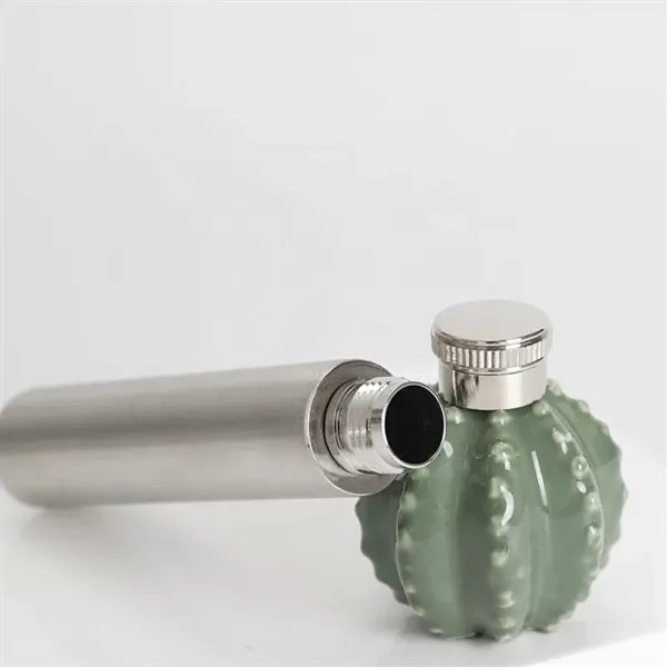 Portable 1oz Stainless Steel Cigar Flask
