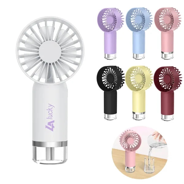 Water Mist Handheld Fan