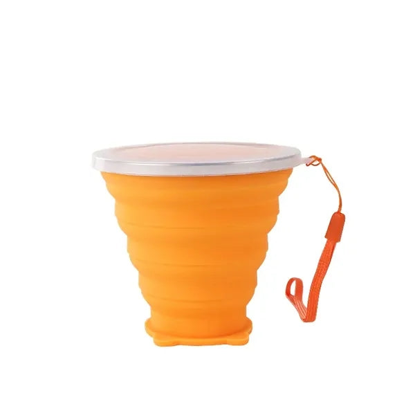 7 oz Silicone Collapsible Travel Water Cup