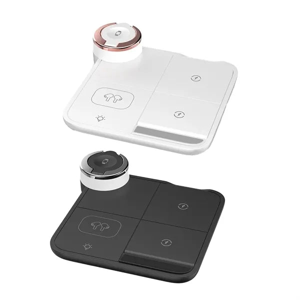 3-in-1 Foldable Wireless Fast Charger with Phone Stand