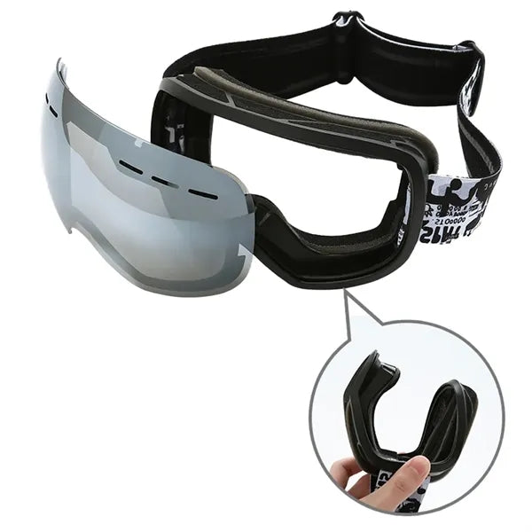 Anti-fog Impact-resistant Ski Goggles