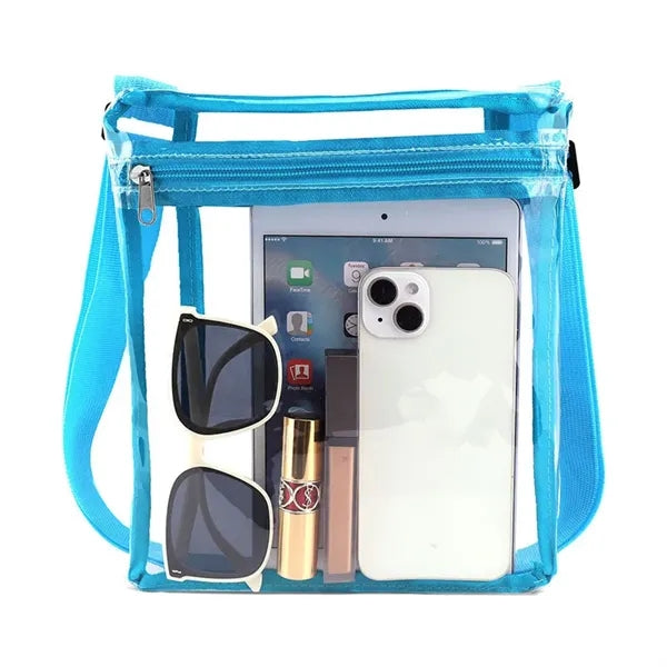 Crossbody Messenger PVC Clear Shoulder Bag for Women/Men