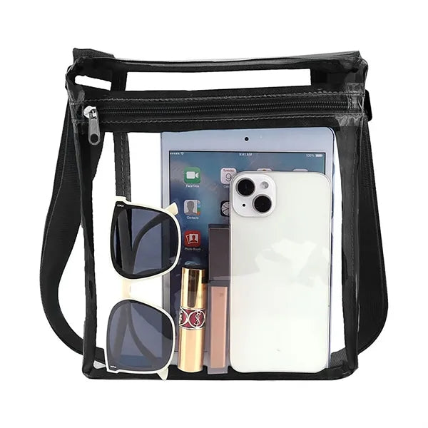 Crossbody Messenger PVC Clear Shoulder Bag for Women/Men