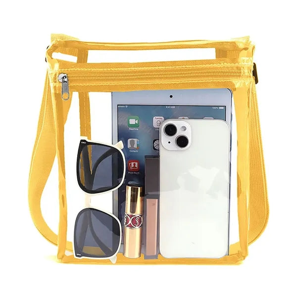 Crossbody Messenger PVC Clear Shoulder Bag for Women/Men
