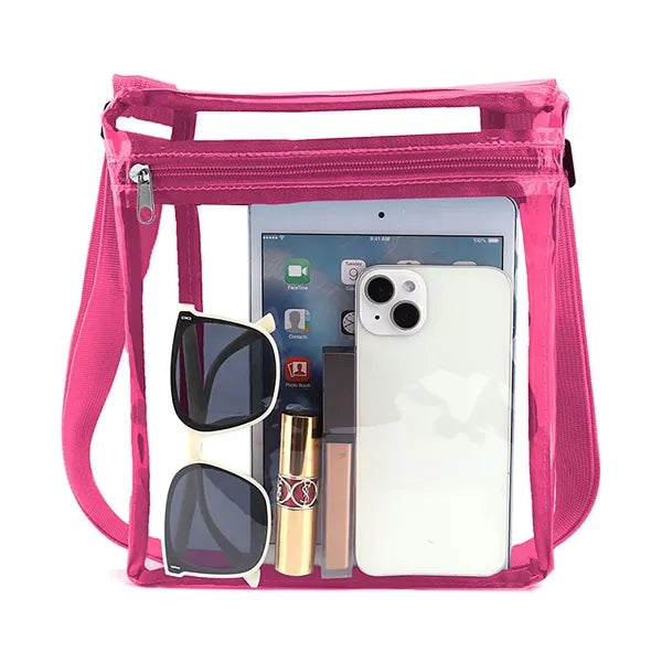 Crossbody Messenger PVC Clear Shoulder Bag for Women/Men
