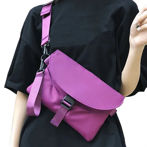 Multifunction Small Nylon Single Shoulder Crossbody Bag