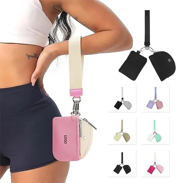 Mini Wristlet keychain Wallet
