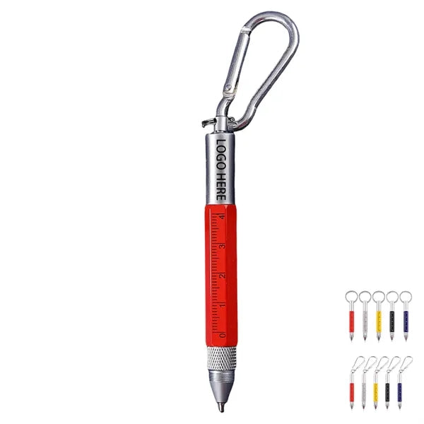Key Ring Screwdriver Pen With Ruler