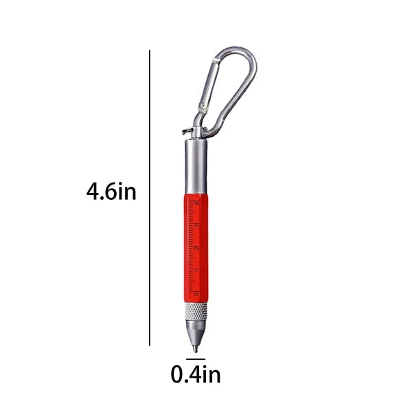 Key Ring Screwdriver Pen With Ruler
