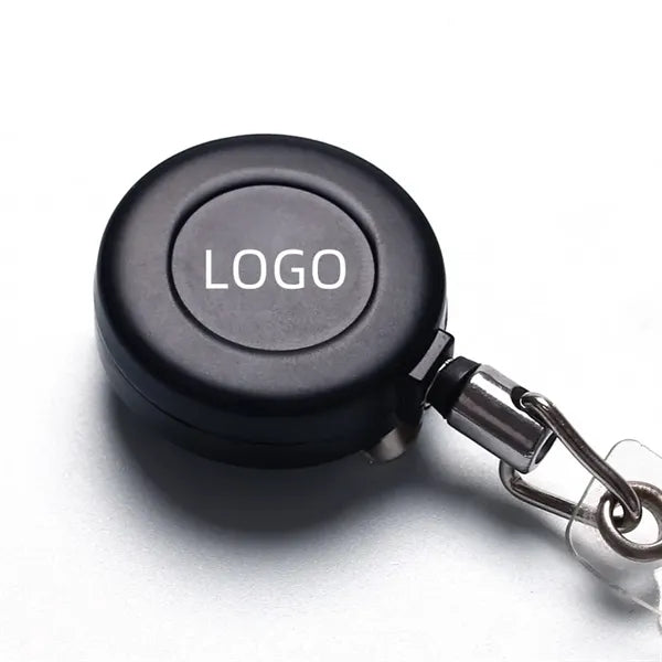 Round Metal Nursing Badge Reels Clips