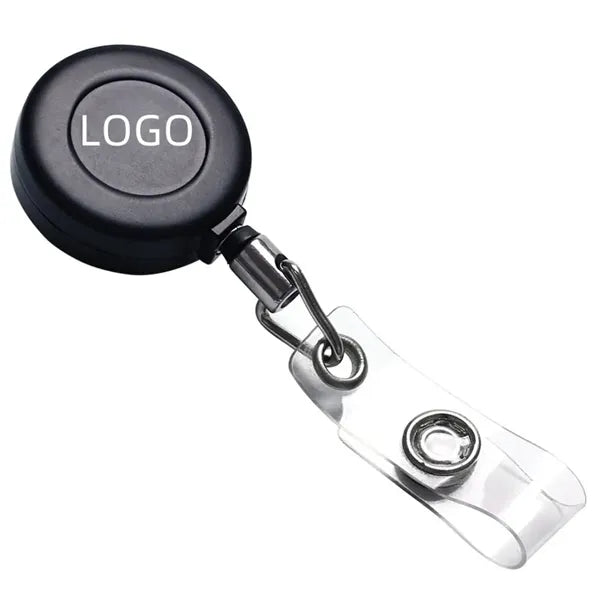 Round Metal Nursing Badge Reels Clips