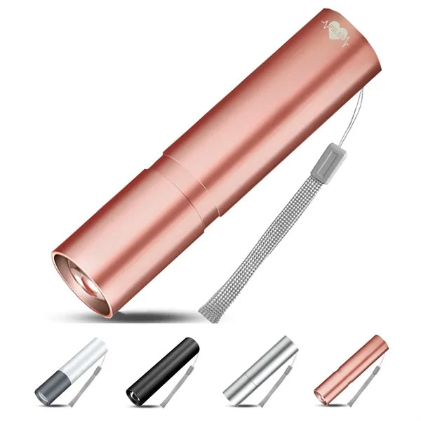 Strong Light Waterproof Flashlight for Camping Rides
