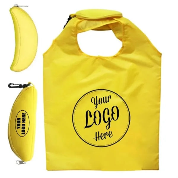 Banana Shape Foldable Tote Bag