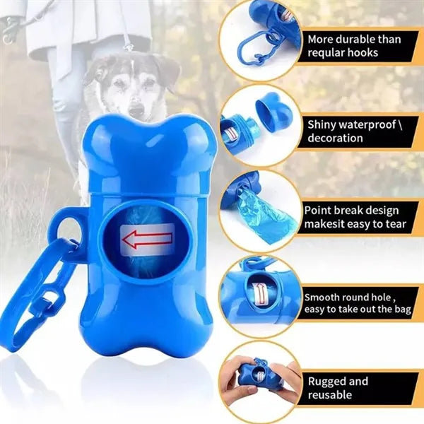 Bone Shaped Poop Bag Dispenser
