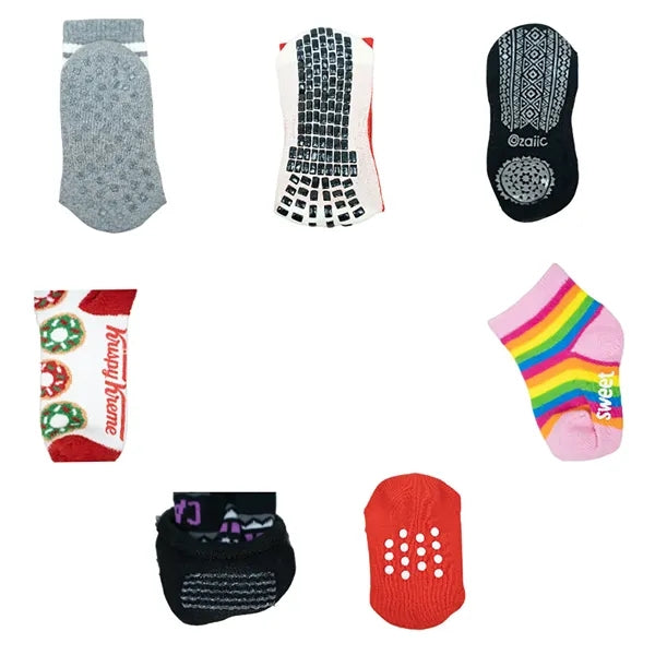 Sweat-Wicking Jacquard Mid Tube Socks All Seasons